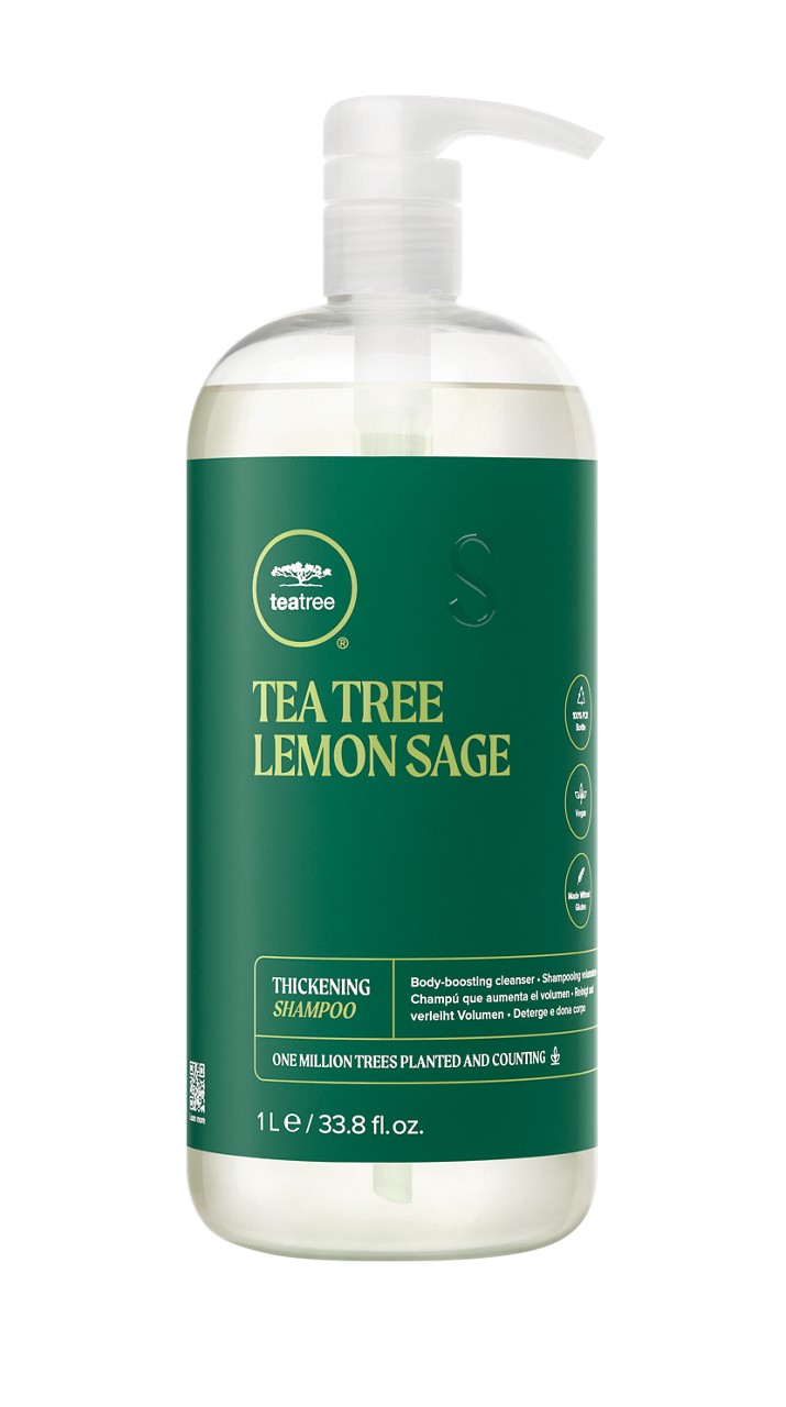 Tea Tree Lemon Sage Thickening Shampoo - Image 2